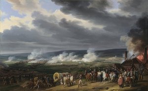 Jemappes savaşı. 1821 by Emile Jean Horace Vernet