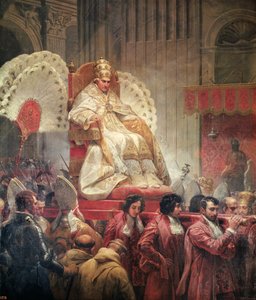 Papa Pius VIII (1761-1830), Sedia Gestatoria