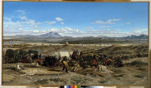 Öğlen kamp yapın. Emile Loubon
