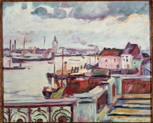Anvers Limanı by Emile Othon Friesz