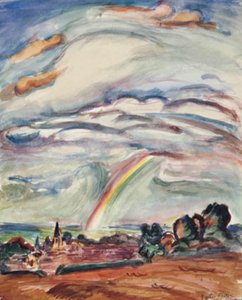 Regnbüen Montiullier by Emile Othon Friesz