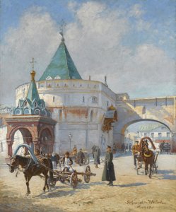 Moskova manzarası by Émile Schmidt Wehrlin