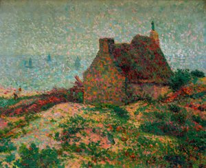 Denize bakan Breton ev by Emile Schuffenecker