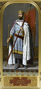 Fransa Kralı VII. Louis 1120-1180, 1842.