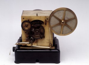 Baudot sistemli telgraf yazıcısı, patentli 1874 (karma ortam) by Emile and Carpentier Jules Baudot