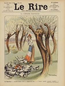 Seçim kampanyası. Le Rire için İllüstrasyon by Emilien Leon Jean Dufour