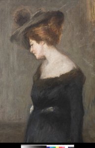 Bir Hanımefendinin Portresi, 1903 (3496727 detayı)