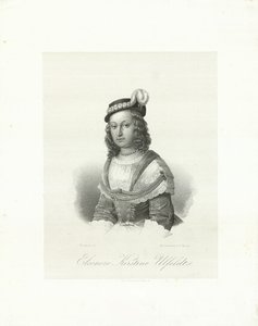 Leonora Christina, Kontes Ulfeldt 1621-1698, 1847. by Emilius Ditlev Baerentzen