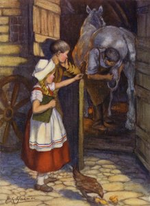 Evangeline ve Gabriel demirhanede