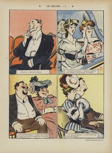 Tiyatrolar. Le Rire için İllüstrasyon