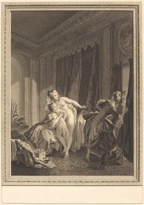 Akşam by Emmanuel Jean Nepomucène de Ghendt after Pierre Antoine Baudouin