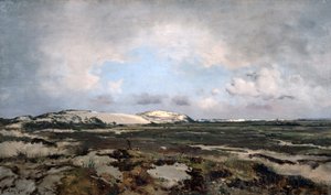 Kum Tepelerinde, 1881 by Emmanuel Lansyer
