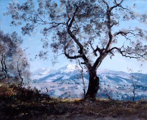 Menton çevresi, Roquebrune yakınlarında, 1892 by Emmanuel Lansyer