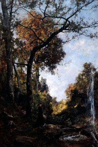 Sonbahar Yürüyüşü, 1869. by Emmanuel Lansyer