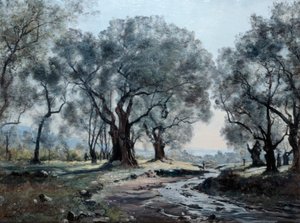 Vallonet Dağ Çayı, 1892 by Emmanuel Lansyer