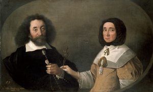 John Tradescant the Younger ve Hester, ikinci Karısı