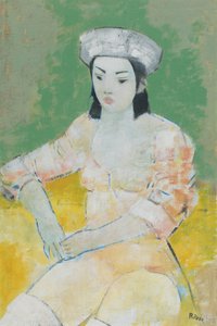 Dansçı (gemide yağ) by Endre Roder