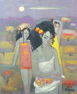 Çiçek Toplama by Endre Roder