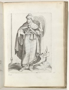 Etiyopya (nesne üzerindeki başlık) Etiyopyalı Çağdaş tüccarların tutumu (dizi başlığı) by Enea Vico