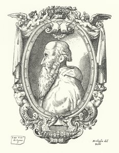 Pietro Bembo, İtalyan bilim adamı, şair ve kardinal by Enea Vico