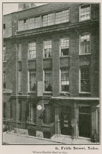 6 Frith Street, Soho, Haziltt