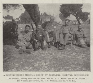 Rondebosch, Portland Hastanesinde Seçkin Bir Sağlık Grubu by English Photographer