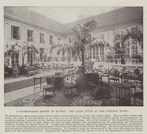 Günümüzün Şık Bir Tatil Yeri, Carlton Hotel