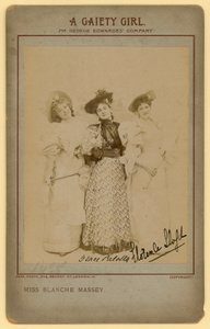 Neşeli Bir Kız - Bayan Blanche Massey, Grace Palotta, Florence Lloyd by English Photographer