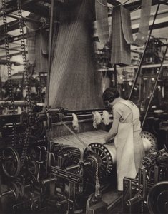 Bir Lancashire Tezgahı (s/b fotoğraf) by English Photographer
