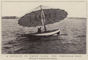 Yat Yelkenlerinde Bir Yenilik, Şemsiye Tekne by English Photographer