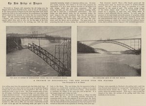 Bir Mühendislik Zaferi, Niagara Üzerindeki Yeni Köprü by English Photographer