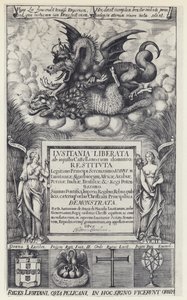 A de Sousa de Macedo, Portekiz serbest bırakıldı, R Heron 1645 (s/b fotoğraf) by English Photographer