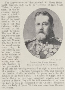 Amiral Sir Harry Rawson, Yeni Güney Galler Yeni Valisi by English Photographer