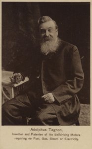 Adolphus Tagnon, kendi kendine giden motorların mucidi by English Photographer