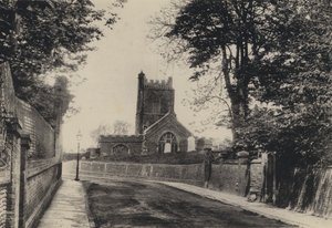 Aldeburgh, Church Hill (s/b fotoğraf) by English Photographer