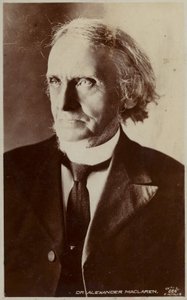 Alexander Maclaren (1826-1910), İskoç asıllı İngiliz konformist olmayan bakan by English Photographer
