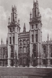 All Souls College Dörtgen Oxford by English Photographer