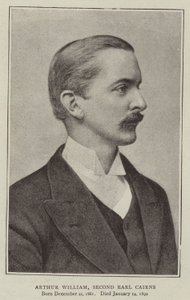 Arthur William, İkinci Earl Cairns by English Photographer