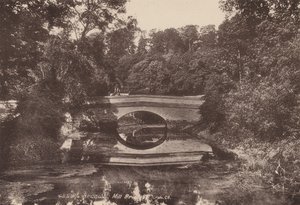 Arundel: Değirmen Köprüsü (s/b fotoğraf) by English Photographer