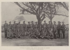 Albay Ian Hamilton ile hizmet veren Lumsdens Horse B Bölümü by English Photographer