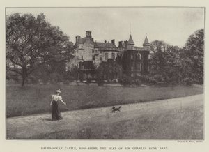 Balnagowan Kalesi, Ross-Shire, Sir Charles Ross