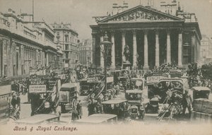 Banka ve Kraliyet Borsası, Londra by English Photographer