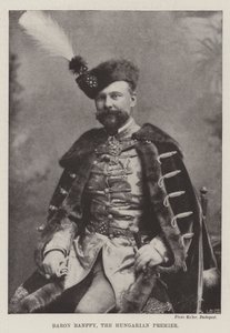 Macaristan Başbakanı Baron Banffy by English Photographer