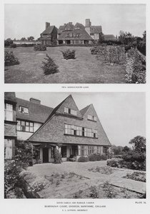 Berrydown Court, Overton, Hampshire, İngiltere (s/b fotoğraf) by English Photographer