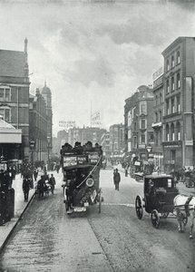 Bishopsgate Caddesi (olmadan), Liverpool Caddesi yakınından Doğu