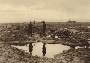 İngiliz tankları, Ypres, Belçika, Birinci Dünya Savaşı