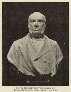 Sayın WH Smith, MP Büstü by English Photographer