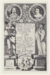 C Maupas, A French Grammar, R Mynne 1634 (s/b fotoğraf) by English Photographer