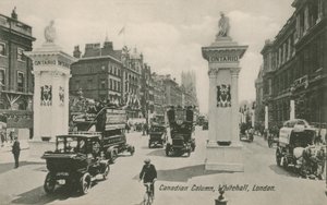 Kanada Sütunu, Whitehall, Londra by English Photographer