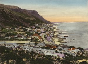 Cape Town: Kalk Körfezi ve St James (fotoğraf) by English Photographer